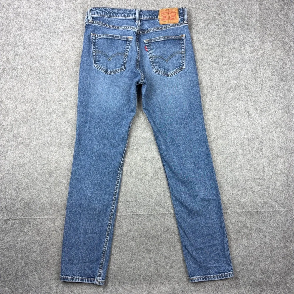 Levi's Jeans Mens 32x32 Blue 511 Slim Fit Stretch Denim Casual Everyday Y2K